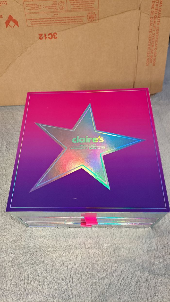 Coffret claire's neuf idéal cadeau