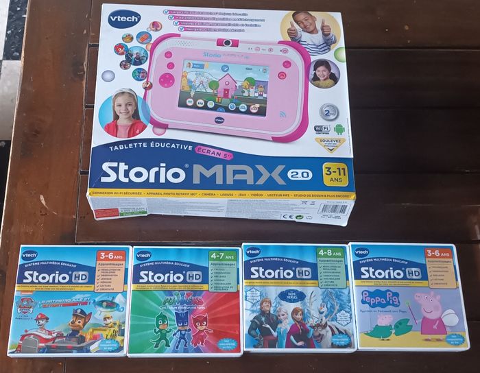 Storio max rose +4jeux