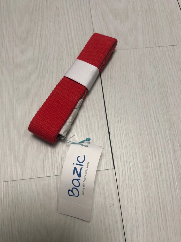 Ceinture rouge neuf