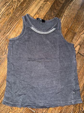 Débardeur le temps des cerises  Lin et coton 10 ans