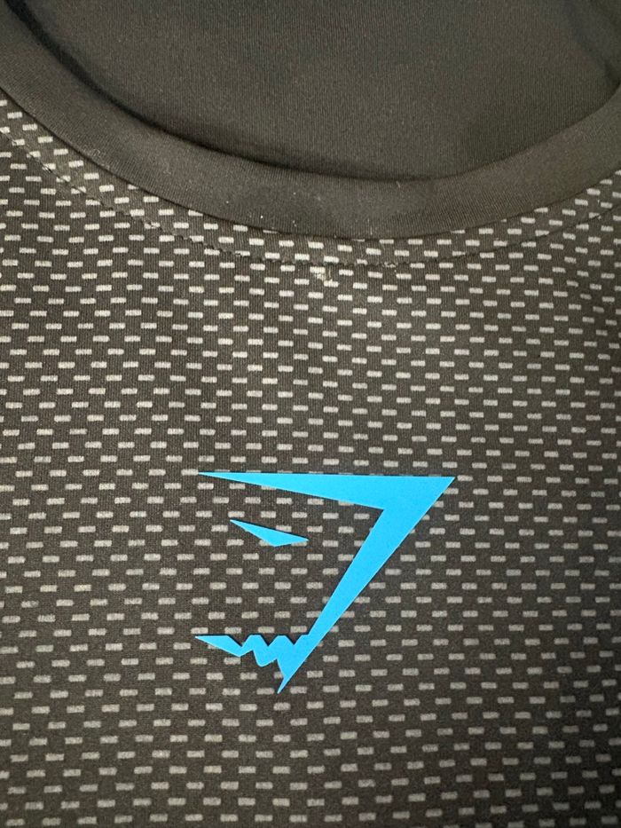 T-shirt de compression, gym, shark - photo numéro 4