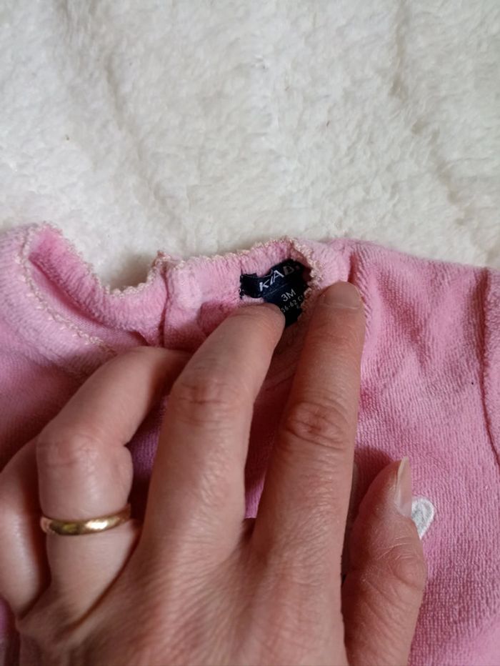 Pyjama en velours - photo numéro 3