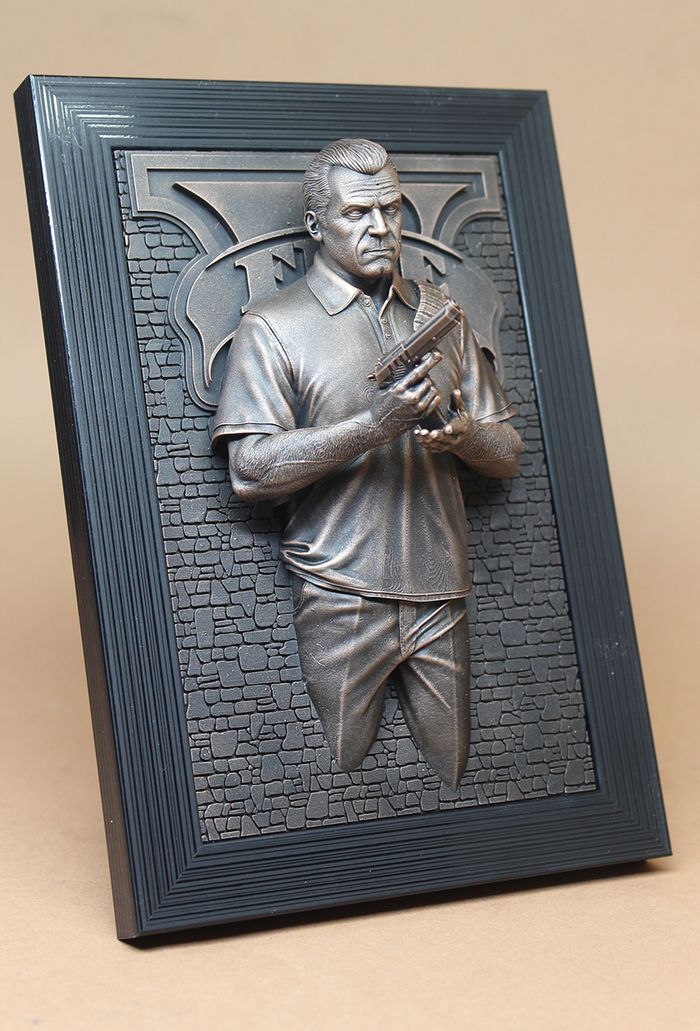 Figurine cadre GTA V Michael De Santa Grand Theft Auto - photo numéro 4