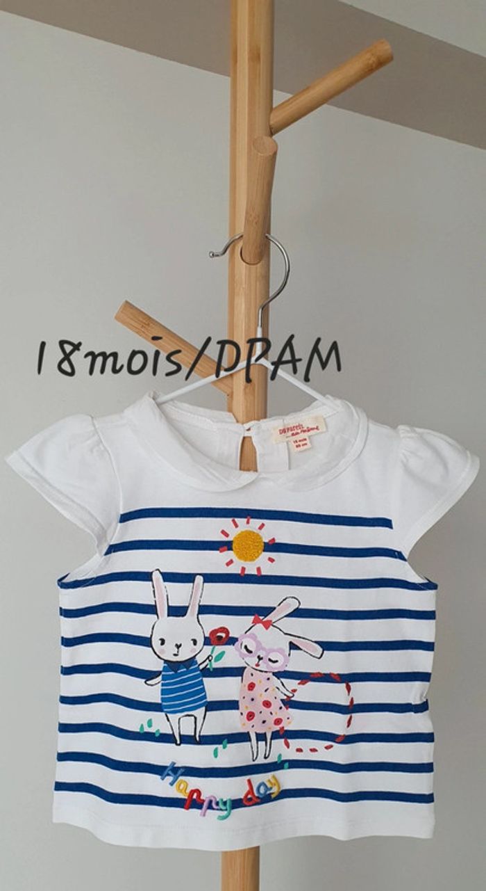 T shirt fille 18 mois