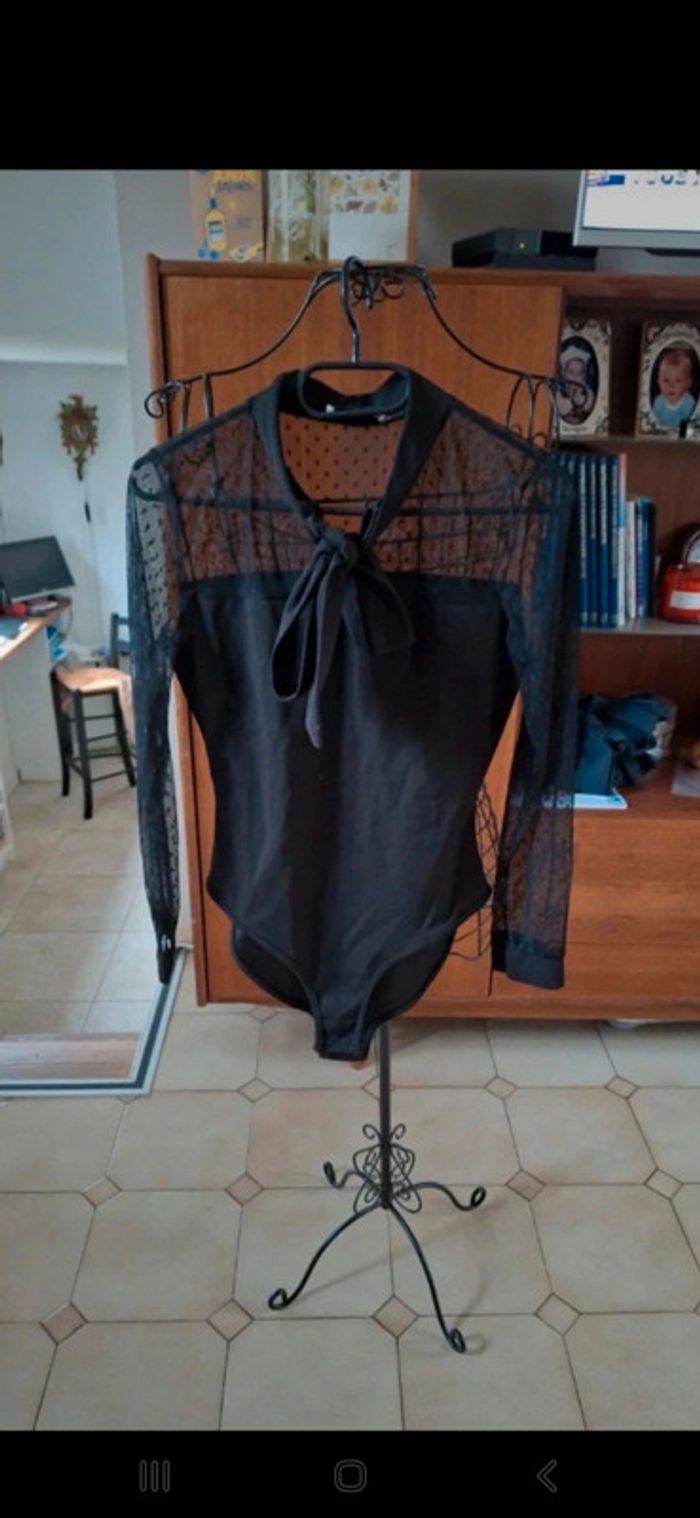 Body à manches longues transparentes Premium collection taille S 👻