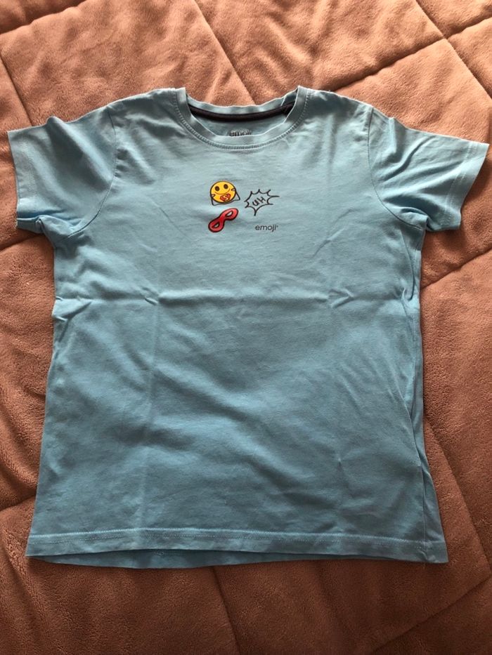 T-shirt  Emoji garçon 8-10 en TBE Lupilu - photo numéro 3