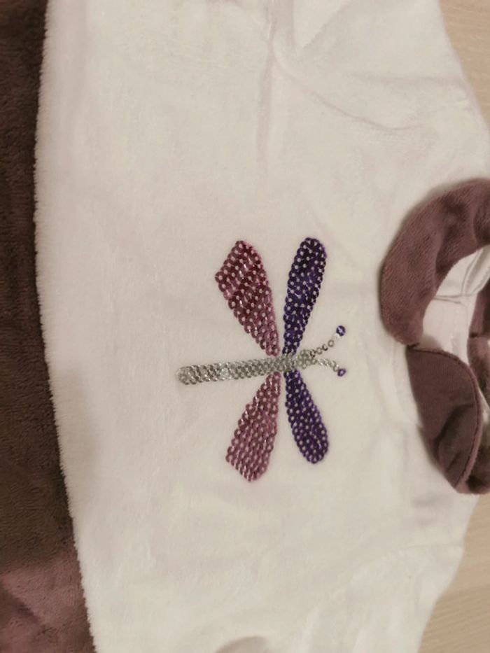 Pyjama velours 6 mois - photo numéro 2