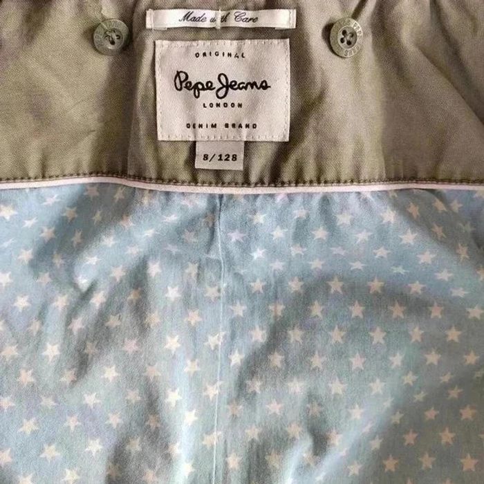 35 € Parka fille Pepe Jeans 8 ans kaki - photo numéro 4