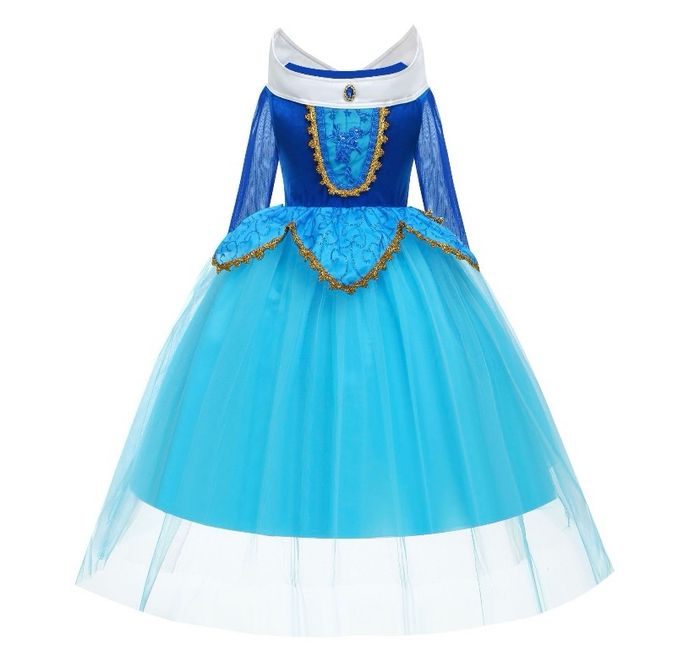 Déguisement robe princesse et ces accessoires 5-6ans - photo numéro 3