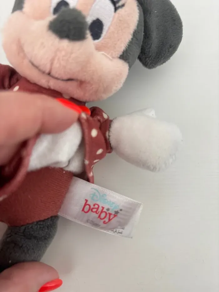 Hochet Minnie peluche - photo numéro 3