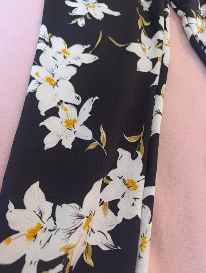 Pantalon fleuri maternité 46 - photo numéro 6