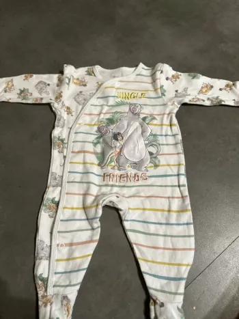 Pyjama livre de la jungle 6 mois
