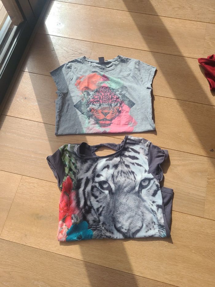 Lot de 2 tee shirt