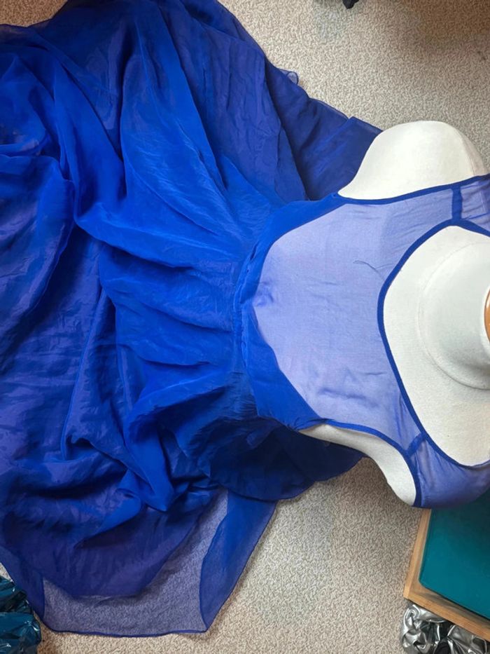 Magnifique robe de cérémonie longue taille 36 marque yvette - photo numéro 6
