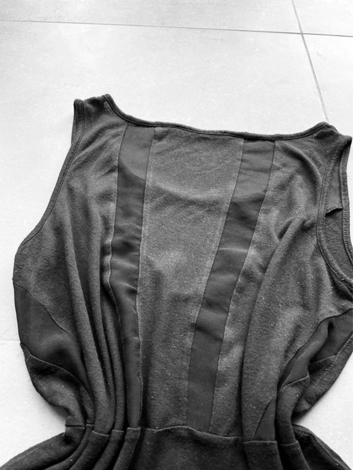 TEE shirt débardeur été semi transparent - photo numéro 3