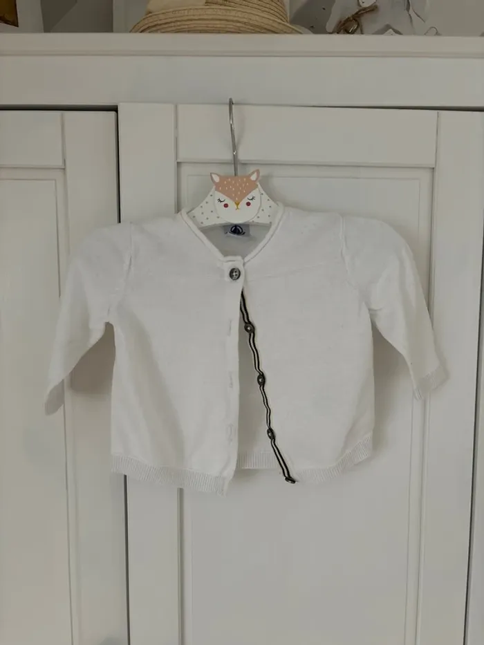 Gilet 6 mois Petit Bateau