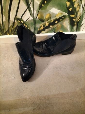 Bottines vernies