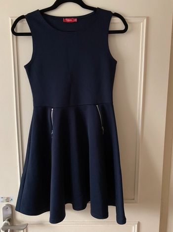 Robe 14 ans bleu marine Tissaia
