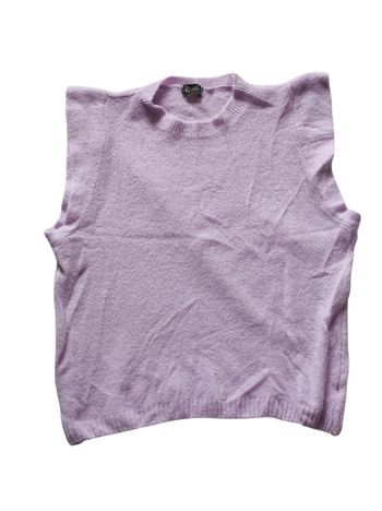 Pull sans manches acrylique taille unique