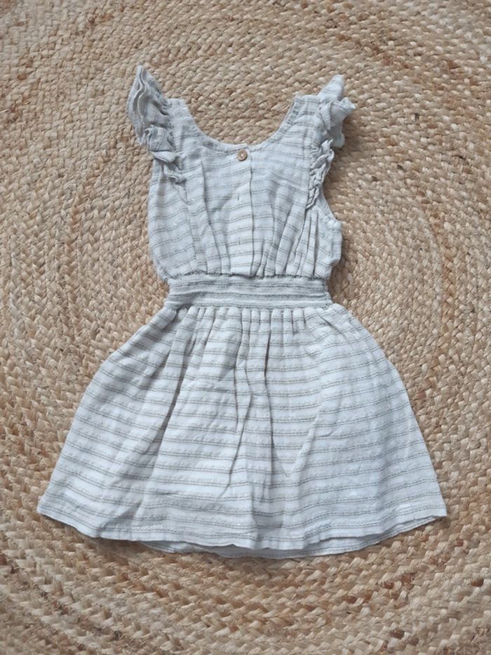 Robe rayée Absorba 18 mois - photo numéro 4