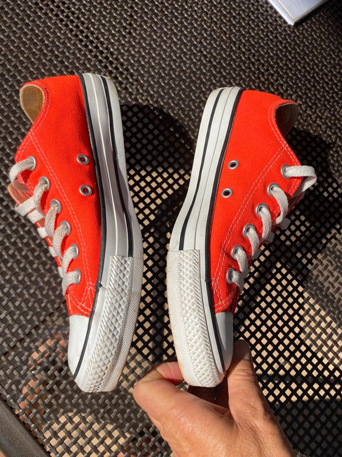 Converse orange 37,5 - photo numéro 5