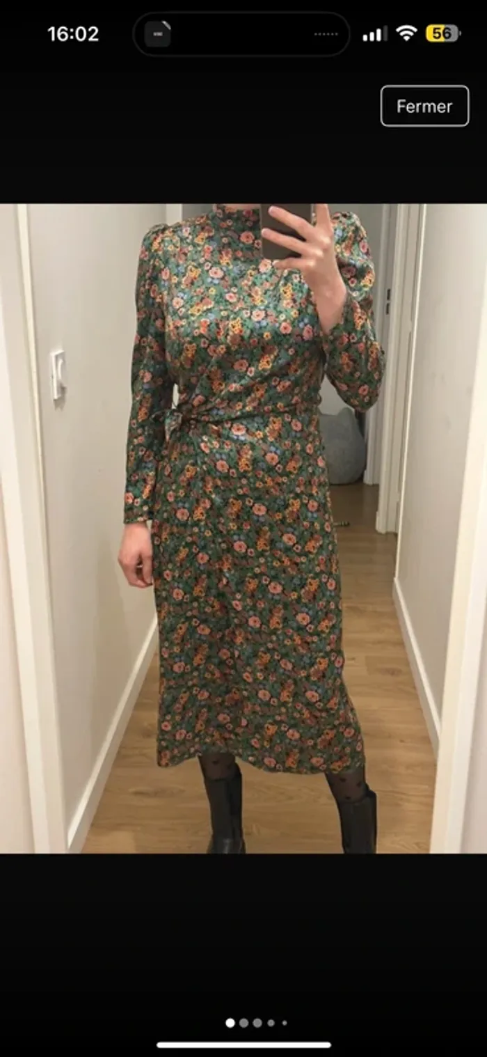 Robe portefeuille Sandro - photo numéro 6
