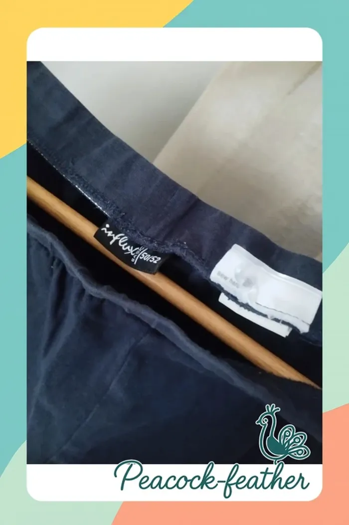Legging 50/52 bleu marine - photo numéro 3