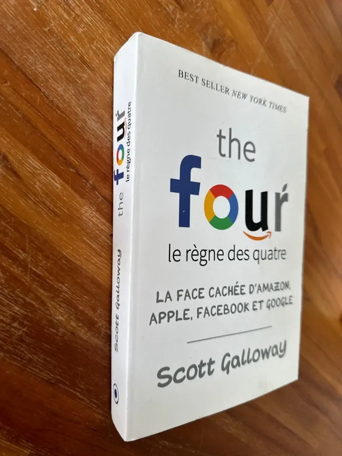 Livre the four le teigne des quatre la face cachée d’Amazon, Apple, Facebook et Google - photo numéro 2