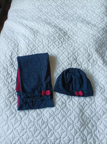 Ensemble écharpe bonnet Sergent major 2-4 ans