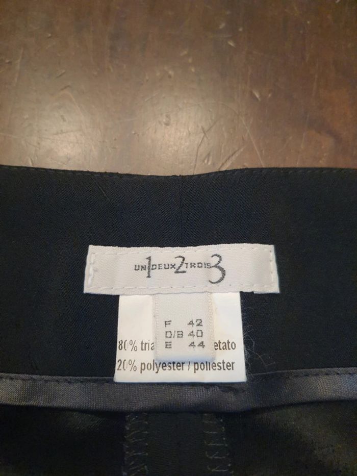 Pantalon chic noir 1un2deux3trois fr 42 be 40 - photo numéro 10