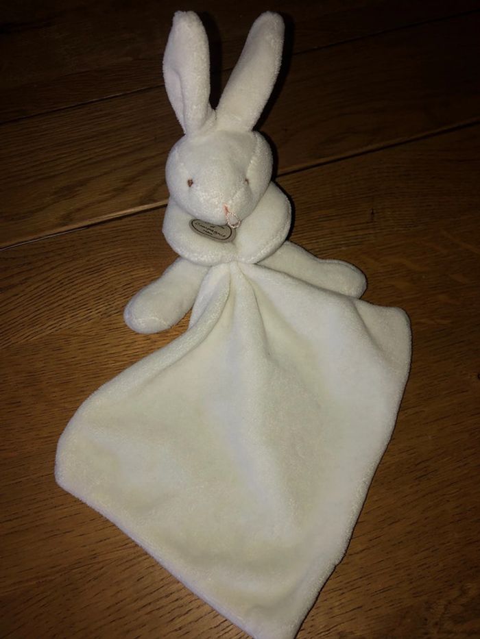 Doudou lapin mouchoir doudou et compagnie