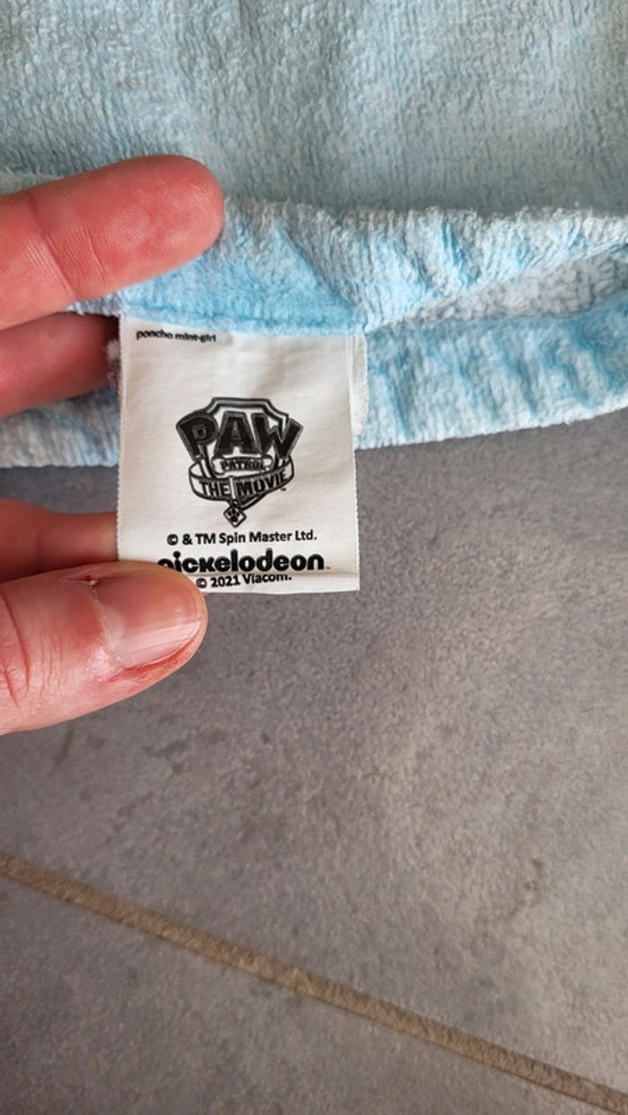 Poncho serviette pat patrouille - photo numéro 3