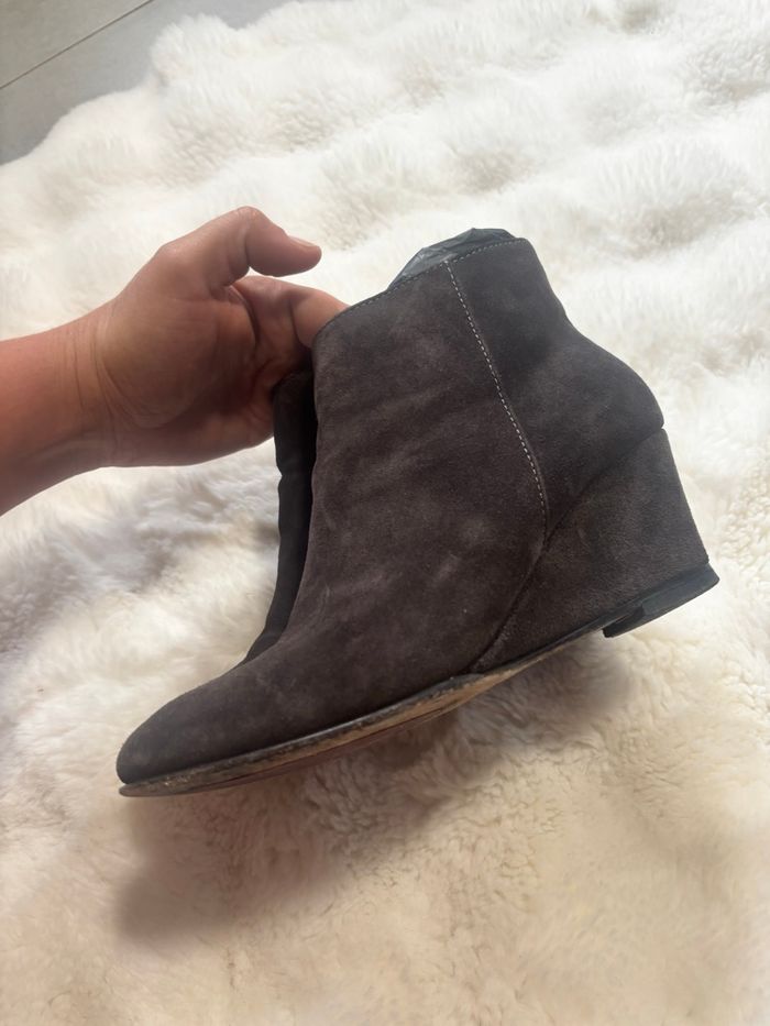 Bottine compensées 36 femme - photo numéro 2