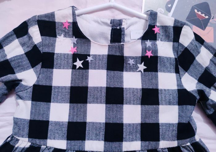 Robe à carreaux Primark 18 mois - photo numéro 2