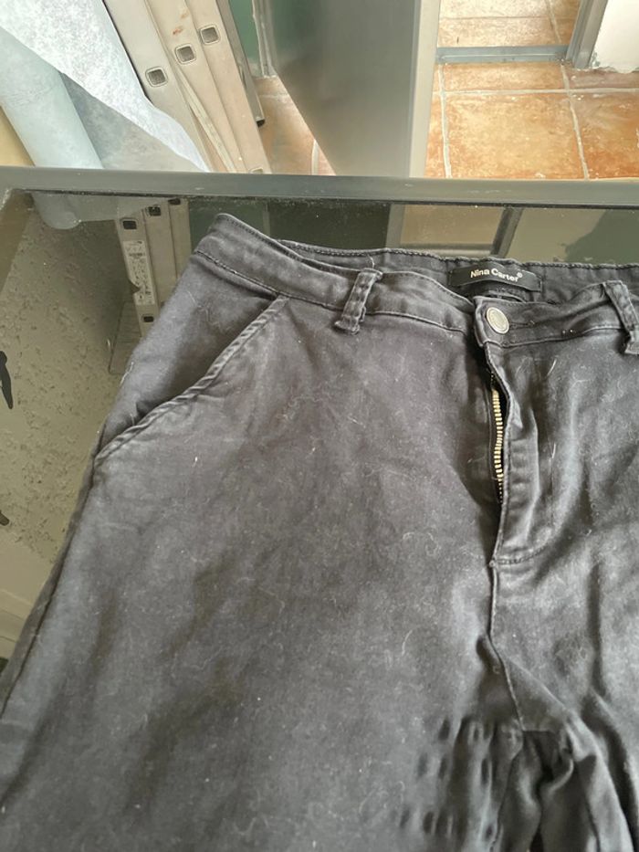 Pantalon noir de la marque Nina Carter, en taille 40 - photo numéro 6
