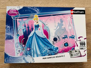 Puzzle Disney Cendrillon 100 pièces 6 ans et + Nathan complet en tbe