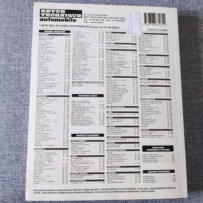 Revue technique Peugeot 405 - photo numéro 2