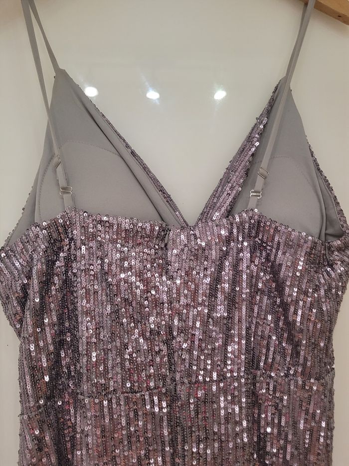 Robe de soirée argentée XXL - photo numéro 6