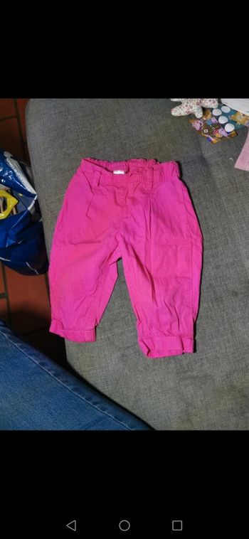 Pantalon rose 12 mois