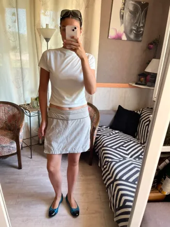 Jupe short courte randonnée Lafuma country