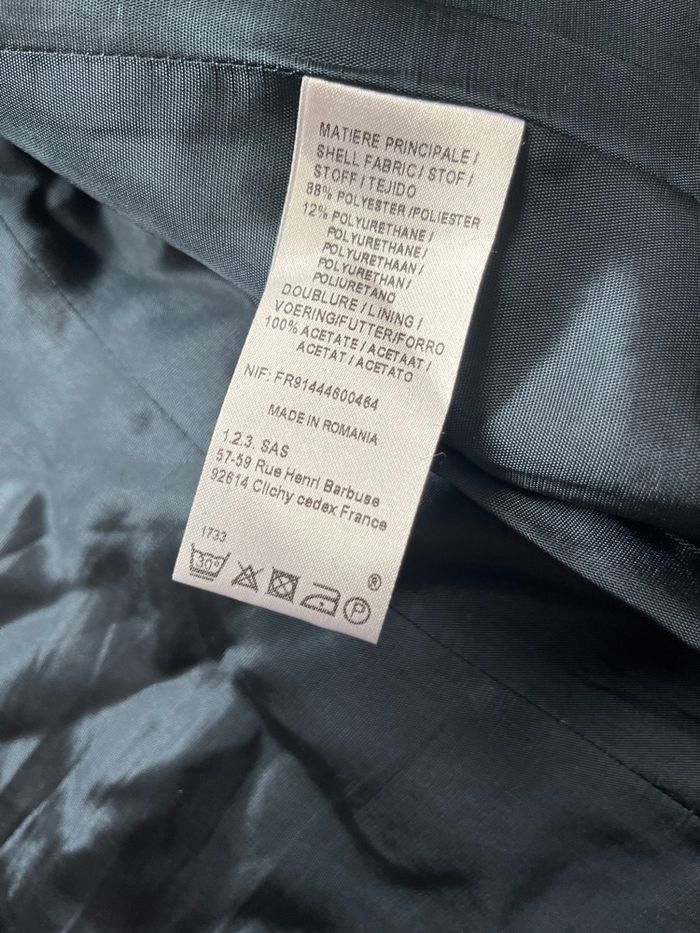 Veste noire femme 1.2.3 - photo numéro 5