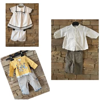 Lot 3 ensembles dont 1 offert + 1 t-shirt snoopy 3 mois