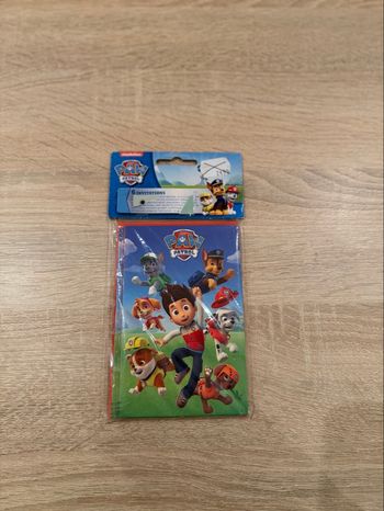 Carte invitation Paw Patrol