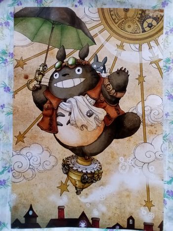 Affiche Poster Mon Voisin Totoro Studio Ghibli Miyazaki