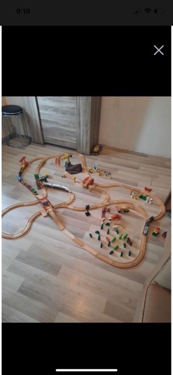 Parcours en bois 250 pièces