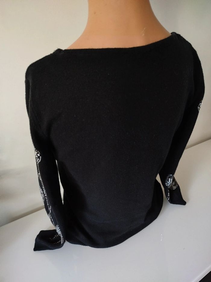 Pull noir femme 36/38 - photo numéro 3