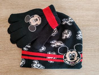 Ensemble bonnet gant Mickey