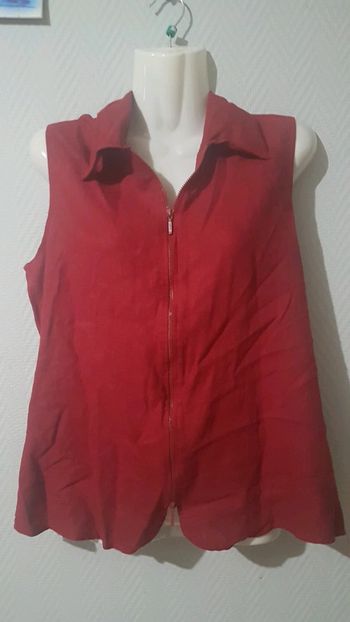 Chemise sans manches