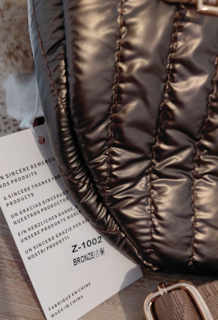 Banane marron bronze métallisée - photo numéro 3