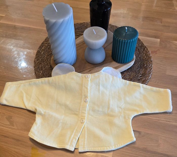 Ensemble jaune 2 pieces 1 mois - photo numéro 3